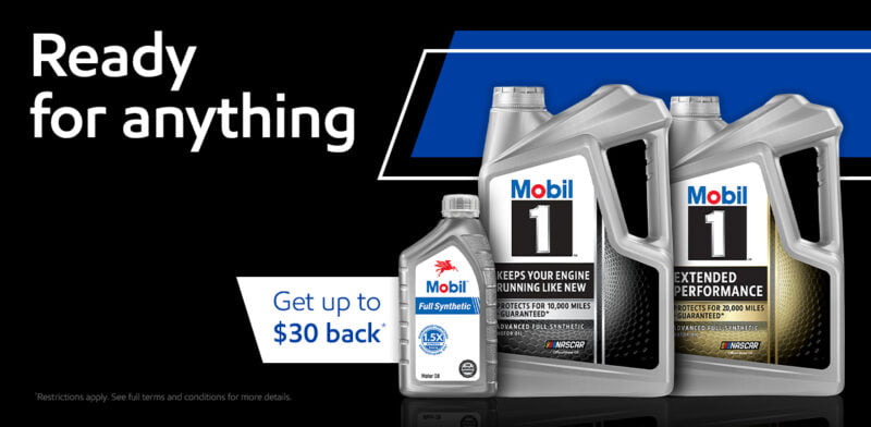 Mobil 1 Oil Rebate & Offers
