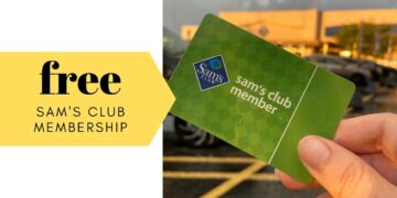 Free Sam's Club Membership Offer