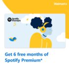 spotify premium with wallmart plus