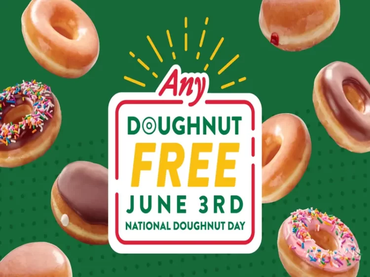 KrispeKreme Free Doughnut