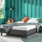 ZINUS Curtis Upholstered Platform Bed Frame deal