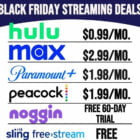 Black Friday Streaming Deals